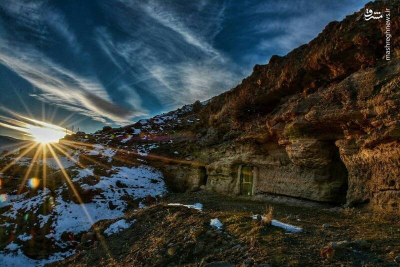 فیلم/ لحظه طلوع آفتاب در روستای آدینان کردستان