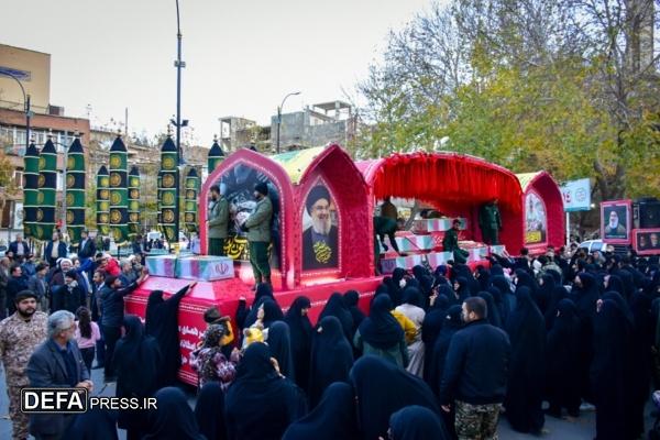 امروز داران، چادگان و بویین‌میاندشت میزبان شهدای گمنام بودند