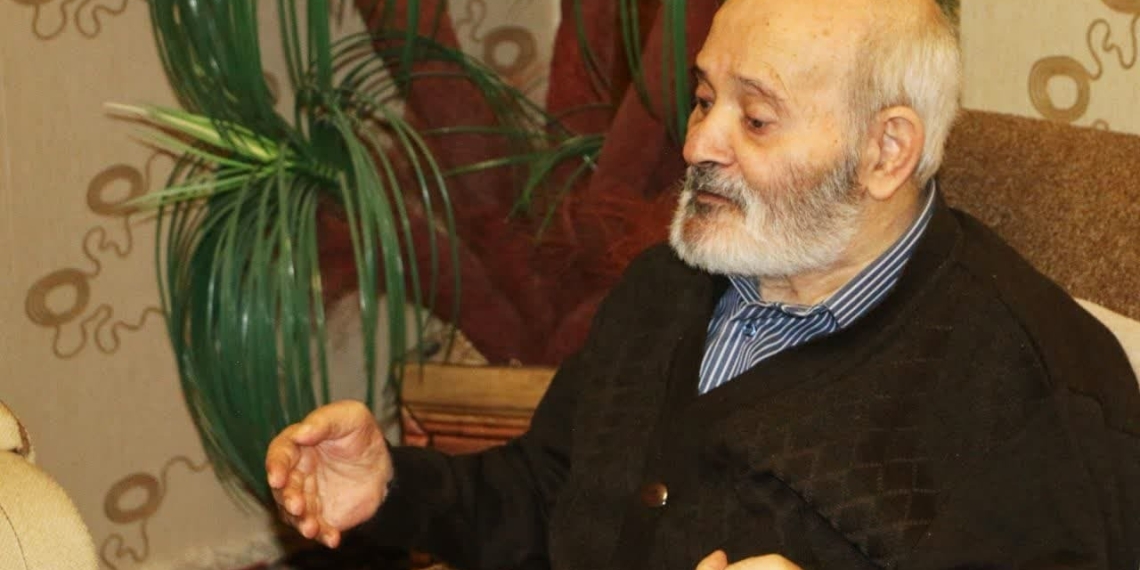 تکریم و عیادت از حاج میربابا سیدیادگاری ذاکر پیشکسوت و یادگار هشت سال دفاع مقدس