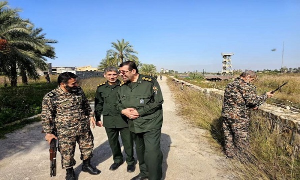 تصاویر/ بازدید مدیرکل حفظ آثار دفاع مقدس مازندران از محل رزمایش الی بیت المقدس ۱۵ در موزه دفاع مقدس استان