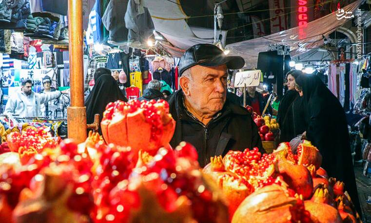 عکس/ بازار رشت در آستانه شب یلدا