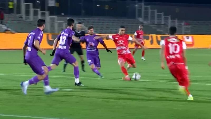 فیلم/ گل دوم پرسپولیس به هوادار با دبل علیپور