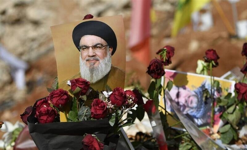 فیلم/ آماده‌سازی محل دفن پیکر شهید سیدحسن نصرالله