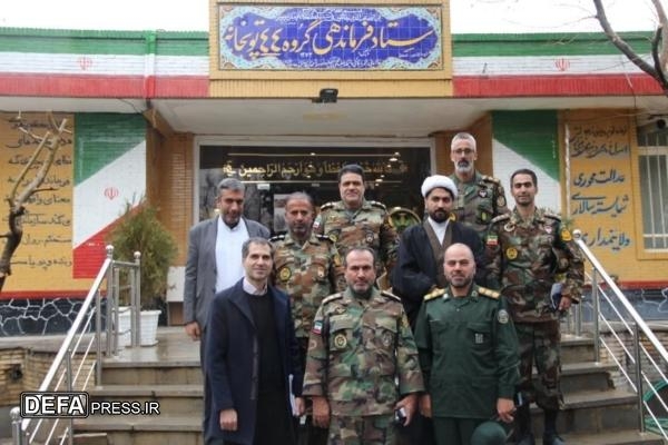 گروه ۴۴ نزاجا آماده همکاری در برگزاری یادواره‌های دفاع مقدس است