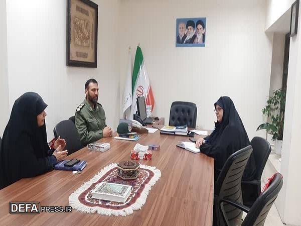 مدیرکل حفظ آثار کرمان با سرپرست دفتر امور بانوان و خانواده استانداری دیدار کرد+تصاویر