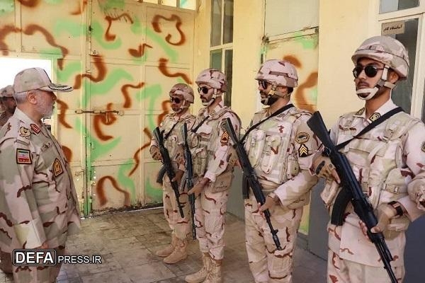 بازدید جانشین مرزبانی فراجا از یگان‌های مرزی هنگ تایباد+ تصاویر