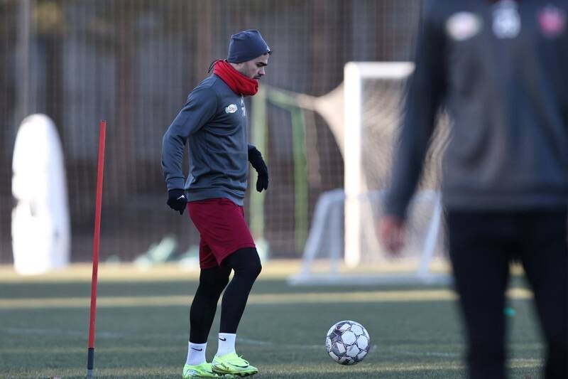 بازگشت ارونوف به تمرینات پرسپولیس