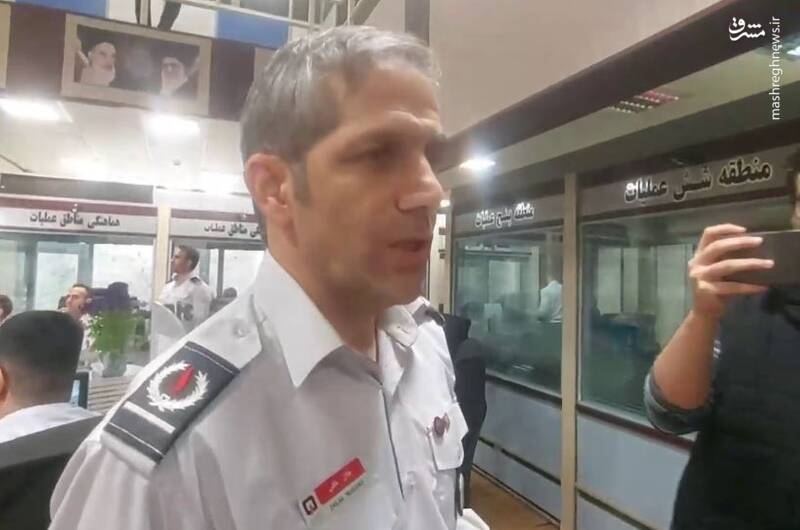 فیلم/۵ مجروح در آتش‌سوزی خونین بلوار نیک‌نام تهران