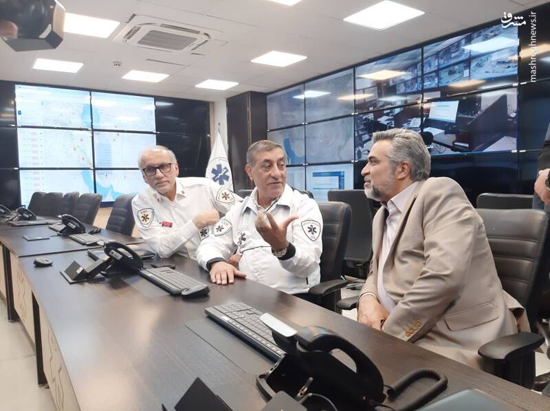 معاون اجرایی رئیس جمهور از سازمان اورژانس کشور بازدید کرد