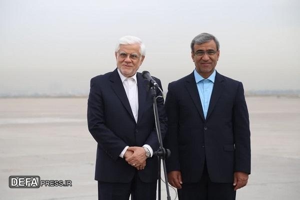 عارف: خدمت به زائران امام رضا (ع) افتخار است