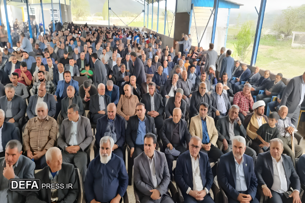 مراسم سالگرد پدر شهیدان «خرسندیان» در شهر چیتاپ برگزار شد