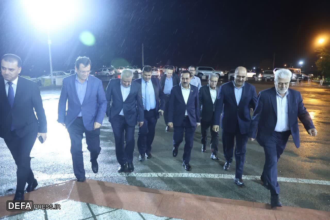 ادای احترام استاندار اربیل عراق به مقام شامخ شهدای گمنام در قزوین