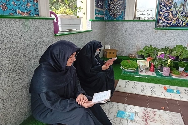 برگزاری مراسم یادبود شهید «آقابابایی پور» در چالوس + تصاویر