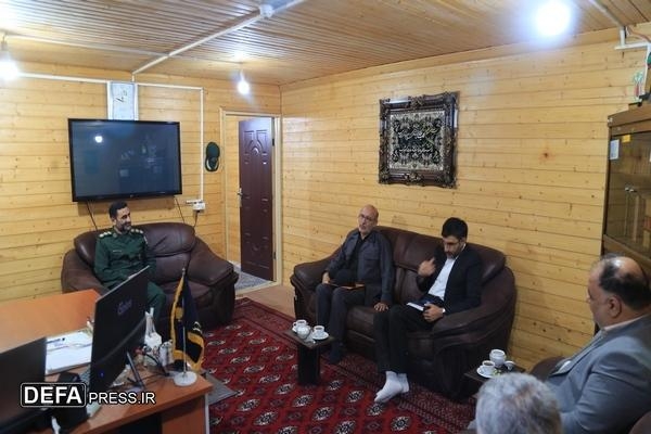 دیدار ریاست دانشگاه آزاد علی آباد با مدیرکل حفظ آثار دفاع مقدس  ومقاومت گلستان