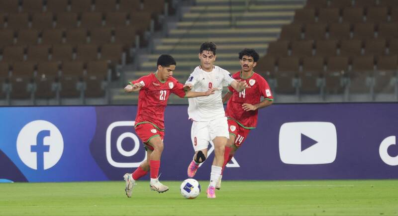 شکست تیم فوتبال نوجوانان ایران مقابل عمان