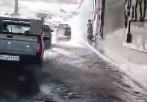 فیلم/ آبگرفتگی در برخی مناطق مشهد