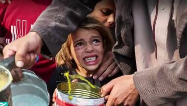 گرسنگی عمومی در غزه+ فیلم