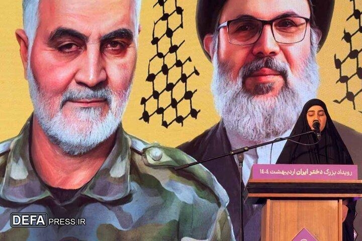 دختر شهید سلیمانی: دختر ایرانی، دختر امیدوار به آینده است