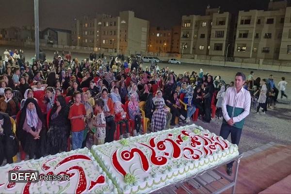 برگزاری جشن ولادت امام رضا (ع) در جوار شهید گمنام کرمان +تصاویر