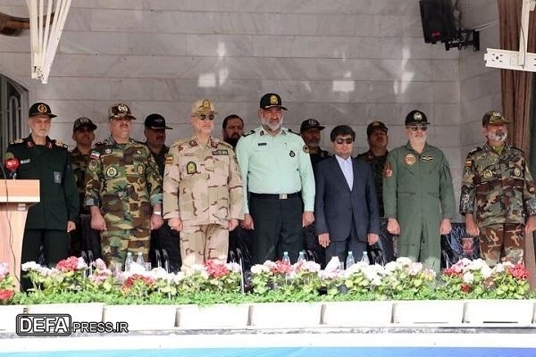 صبحگاه مشترک یگان‌های نمونه نیروهای مسلح خراسان رضوی برگزار شد