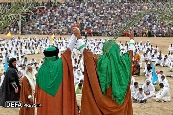 بازسازی واقعه غدیر خم در فضای باز موزه دفاع مقدس قم اجرا می‌شود