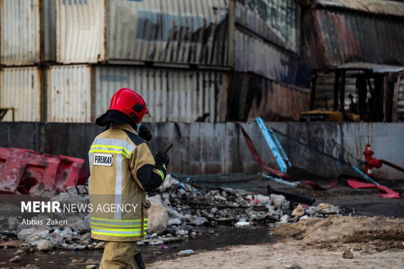 تعیین تکلیف ۶۲۳ کانتینر آسیب‌دیده در حادثه بندر رجایی