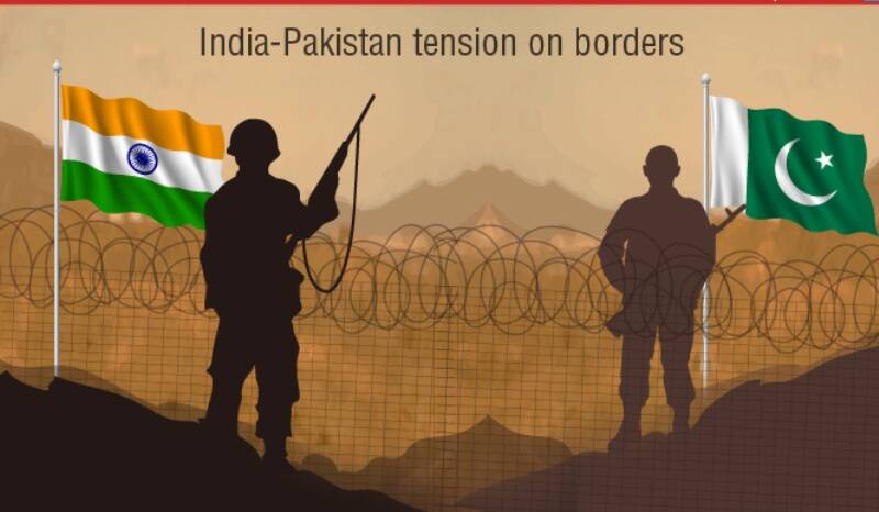 فیلم/ شدت گرفتن تنش بین هند و پاکستان