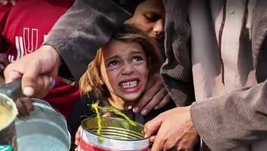 گرسنگی عمومی در غزه+ فیلم