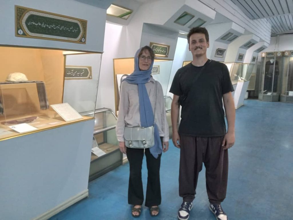 بازدید نیوزلندی‌ها از موزه مرکزی شهدا