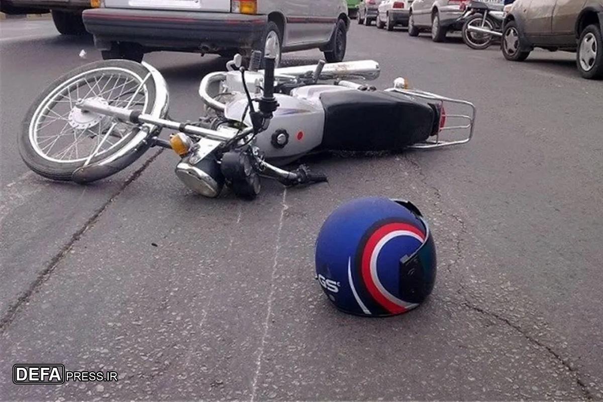 فوت ۹۰ درصد از راکبین موتور سوار به دلیل عدم استفاده از کلاه ایمنی