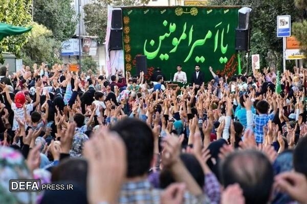 پیام غدیر در ۲۸۰ موکب گرگان