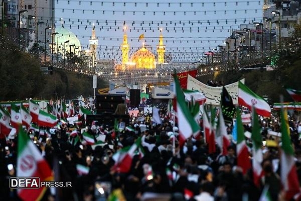 مشهدالرضا میزبان پیکر ۱۵ شهید جنایت رژیم صهيونيستی