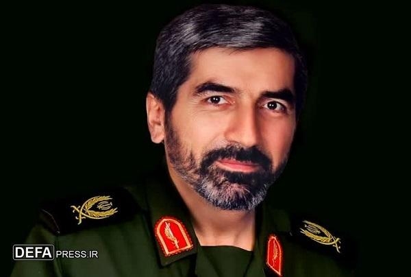 خاکسپاری سردار شهید «پرتویان» در گلزار شهدای جمکران