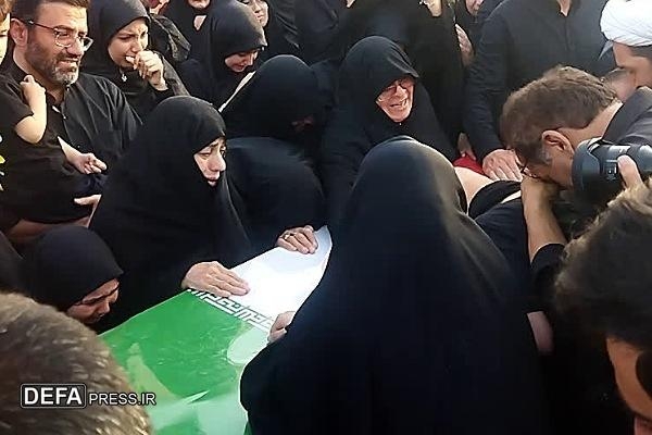 استقبال باشکوه مردم همدان از پیکر سپهبد شهید «علی شادمانی»