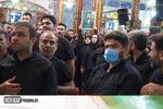 تصاویر/ مراسم وداع با پیکر شهید «تجنجاری» در آمل