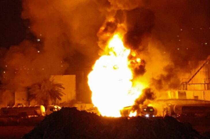 تمامی فعالیت‌های پالایشگاه حیفا متوقف شد