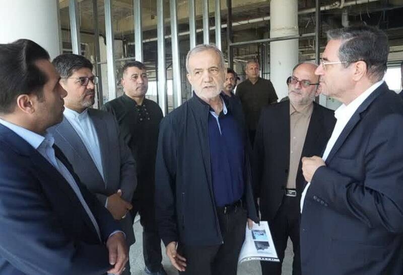 رییس‌جمهور از روند احداث بیمارستان ۴۵۰ تخت‌خوابی شهید بهشتی ارومیه بازدید کرد