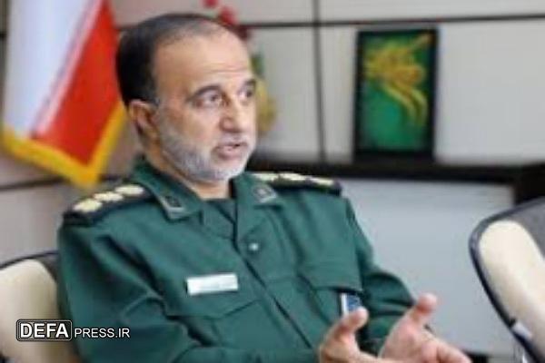 سرهنگ پاسدار غلامرضا فلاحی مدیرکل حفظ آثار و نشر ارزش‌های دفاع مقدس خراسان جنوبی