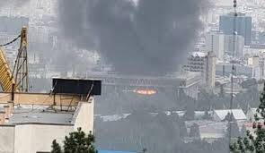 فیلم/ جزئیاتی از حمله رژیم صهیونیستی به ساختمان شیشه‌ای صداوسیما