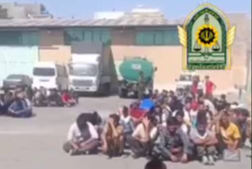 فیلم/ جمع‌آوری اتباع افغان توسط پلیس پایتخت