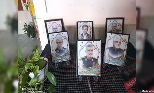 تجدید عهد با شهیدان در مدرسه دخترانه «شهید همت»+ فیلم