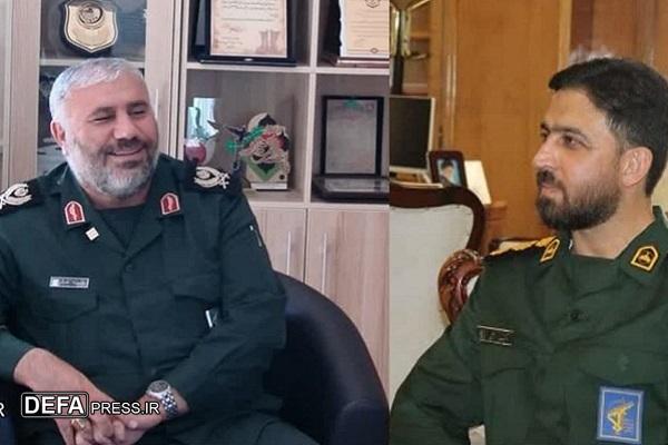 دیدار مدیرکل حفظ آثار دفاع مقدس استان با فرمانده سپاه قمر بنیهاشم (ع)/ تأکید بر توسعه تعاملات و تکمیل موزه دفاع مقدس استان