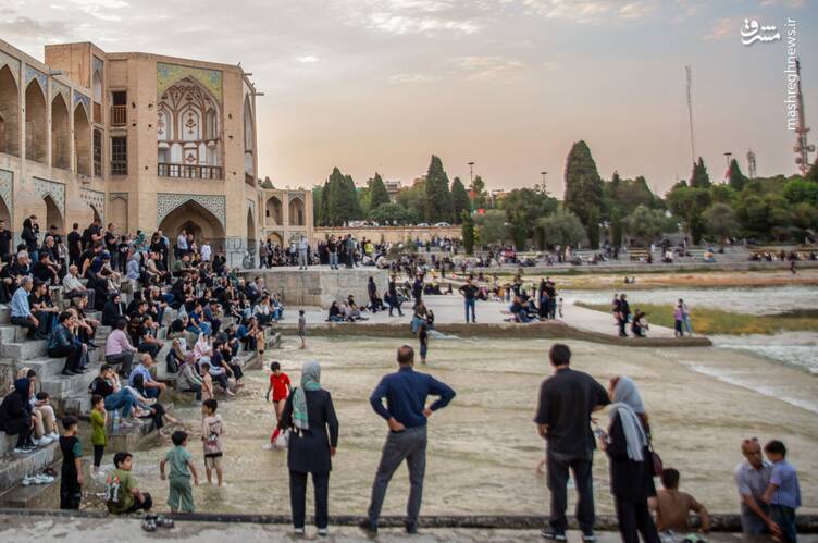 عکس/ میهمانان زاینده رود