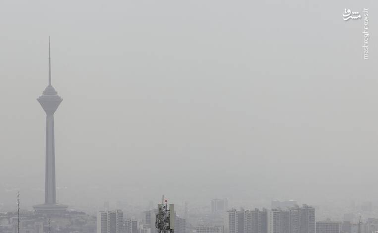عکس/ گرد و غبار در تهران