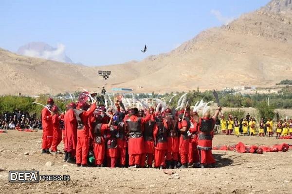 آئین تعزیه در شهر خرم‌آباد اجرا شد