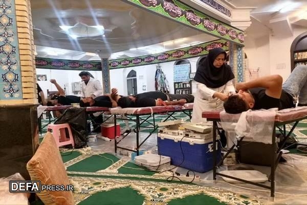 اهداء ۳۷۱ واحد خون روز های تاسوعا و عاشورای حسینی در گلستان