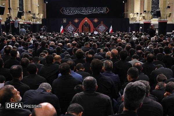 آخرین شب مراسم عزاداری محرم ۱۴۴۷ در حسینیه امام خمینی برگزار شد