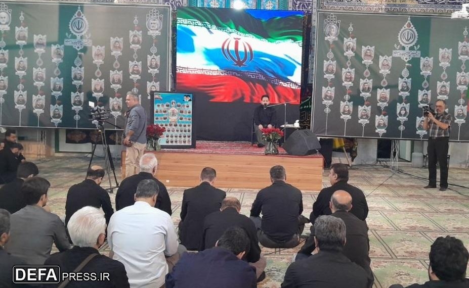 مراسم بزرگداشت شهدای اقتدار سازمان بسیج مستضعفین برگزار شد