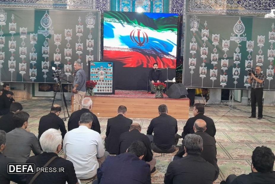 مراسم بزرگداشت شهدای اقتدار سازمان بسیج مستضعفین برگزار شد