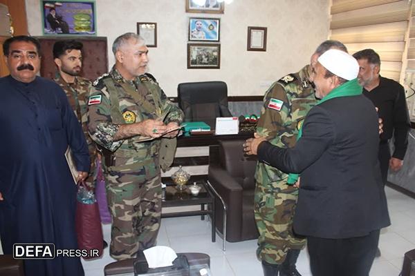 تجلیل از پیشکسوتان ارتش در تیپ ۳۹۲ زرهی دشت آزادگان